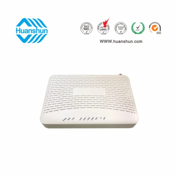 HSOS21176GNW FTTH 終端（XPON ONU WIFI，CATV） （GE+3FE+2*2WIFI+CATV NE)